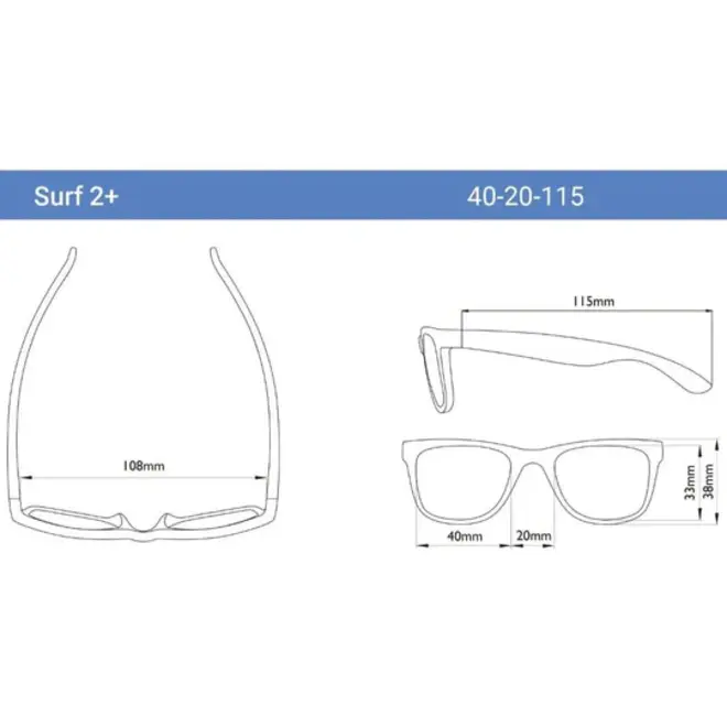 Real Shades - Sunglasses - Surf - Black