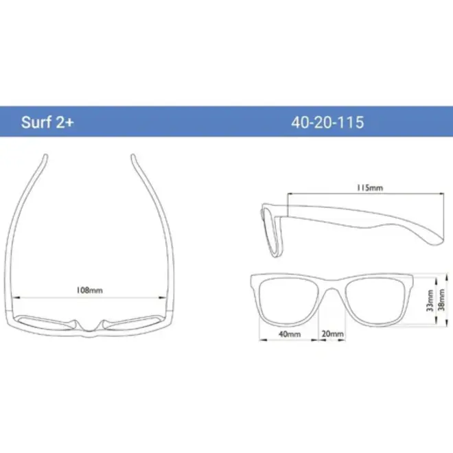 Real Shades - Sunglasses - Surf - White