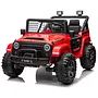 2026 NEW JEEP OUTREACH 2 Seater 24V Jeep Style Kids Ride On Car with Parental Remote Control Red