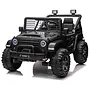 2026 NEW JEEP OUTREACH 2 Seater 24V Jeep Style Kids Ride On Car with Parental Remote Control Black