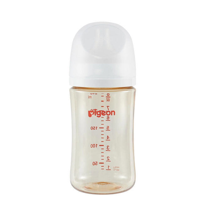 Pigeon - PPSU Bottle 8oz (1-Pack) with M Nipple 3M+