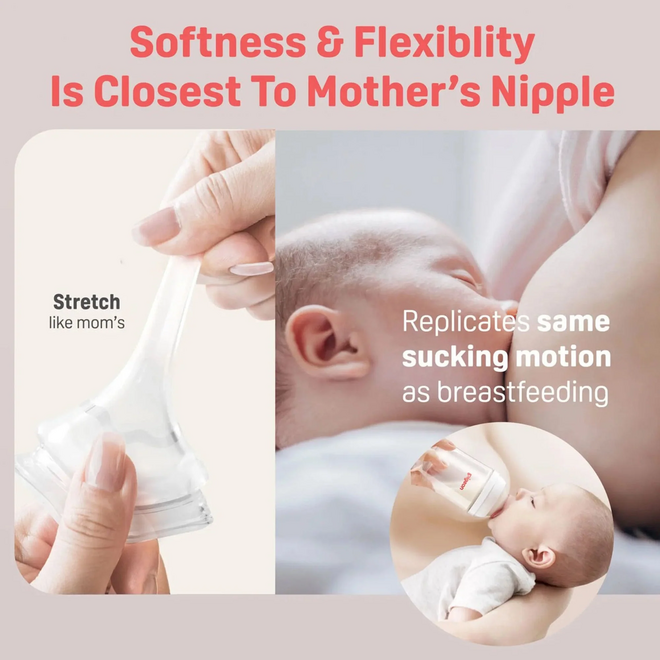 Pigeon - PPSU Bottle 8oz (1-Pack) with M Nipple 3M+
