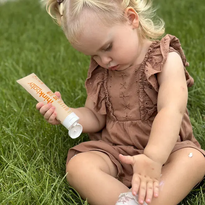 THINK Baby Clear Zinc Sunscreen Sensitive Skin Lotion SPF 50