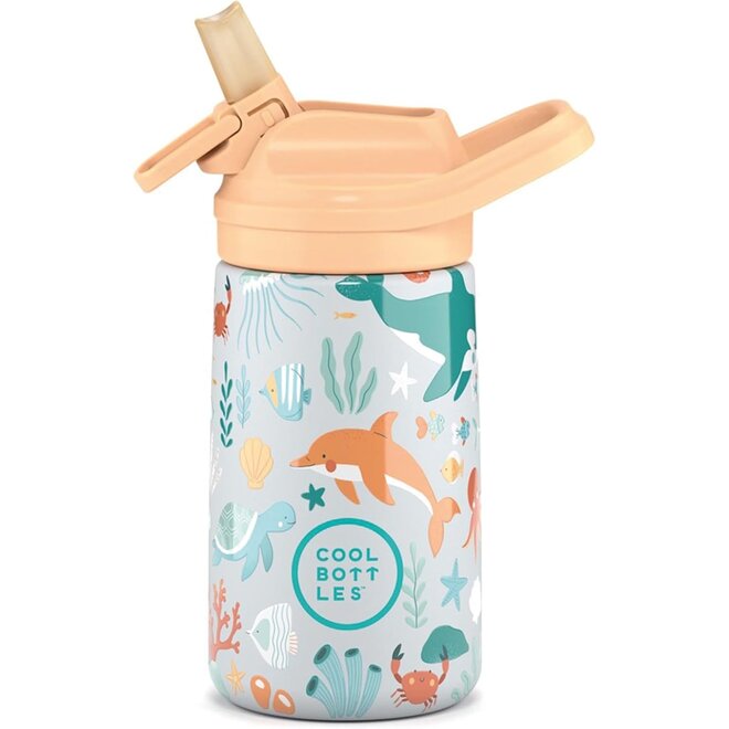 Cool Bottles - Kids 350ml - Habitat Series - Underwater World