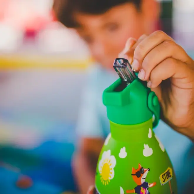 Cool Bottles - Kids 500ml -Explorer Series - Rolling Skaters