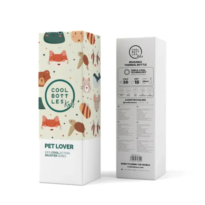 Cool Bottles - Kids 260ml - Enjoyer Series - Pet Lover