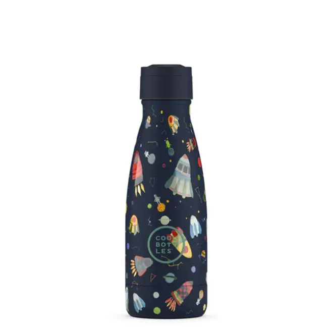 Cool Bottles - Kids 260ml - Adventures Series - Space Rockets