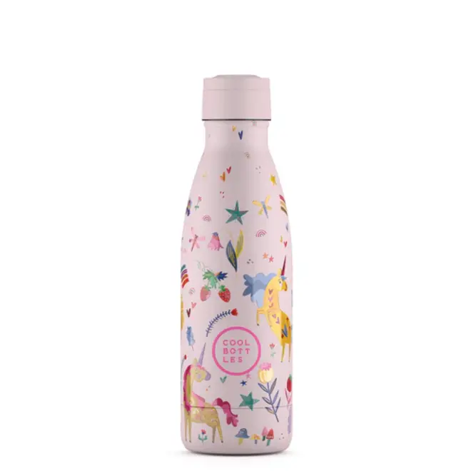 Cool Bottles - Kids 350ml -Fantasy Series - Funny Unicorns