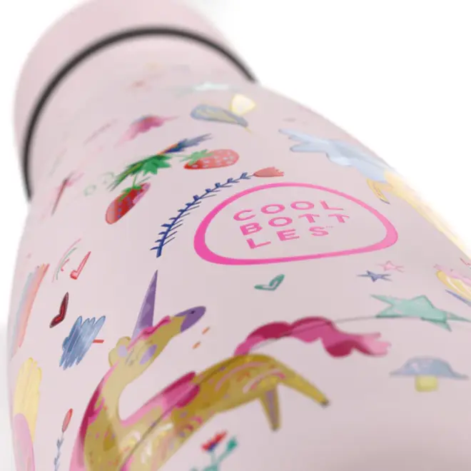 Cool Bottles - Kids 350ml -Fantasy Series - Funny Unicorns