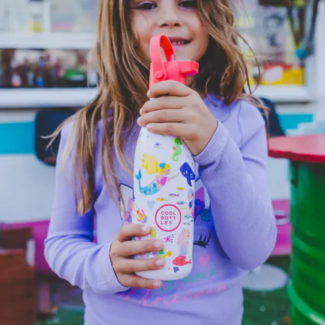 Cool Bottles - Kids 350ml - Playland Series - Sweet Mermaids