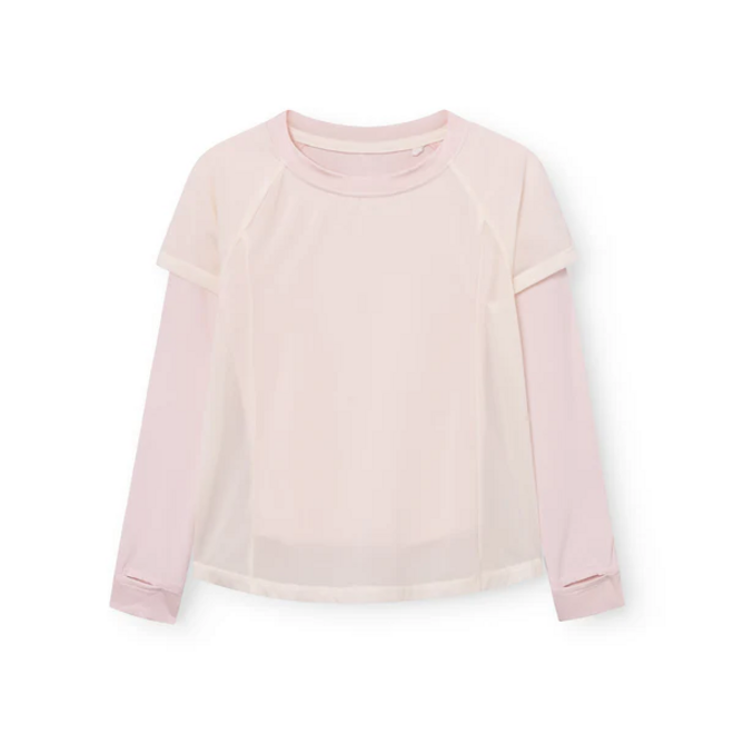 MATSTALIA LS UV t-shirt Silver peony