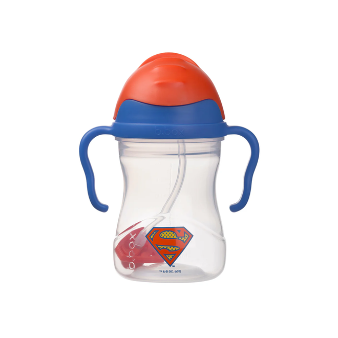 b.box - Sippy Straw Cup 240ml - Superman