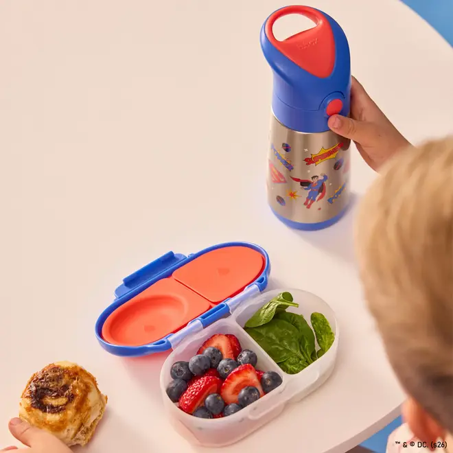 b.box - Insulated Drink Bottle - 350ml - Superman