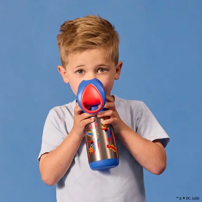 b.box - Insulated Drink Bottle - 350ml - Superman