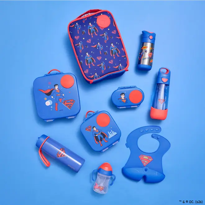 b.box - Insulated Drink Bottle - 350ml - Superman