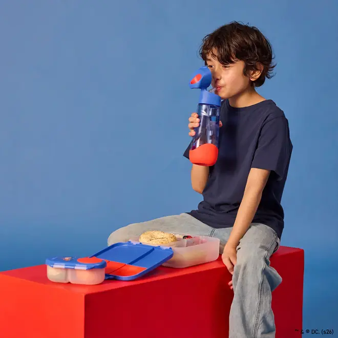 b.box - Tritan Drink Bottle - 600ml - Superman