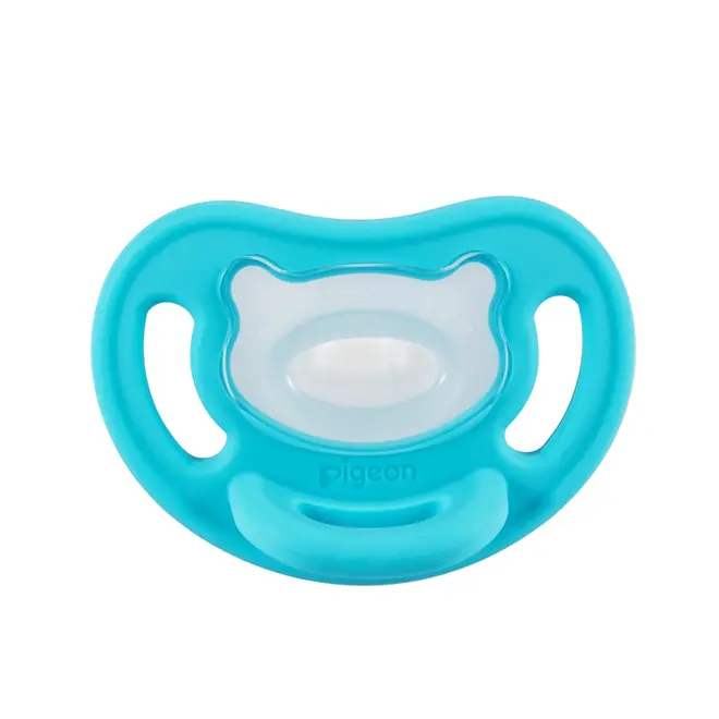 Pigeon - Soft Buddy Silicone Pacifier - M (green)