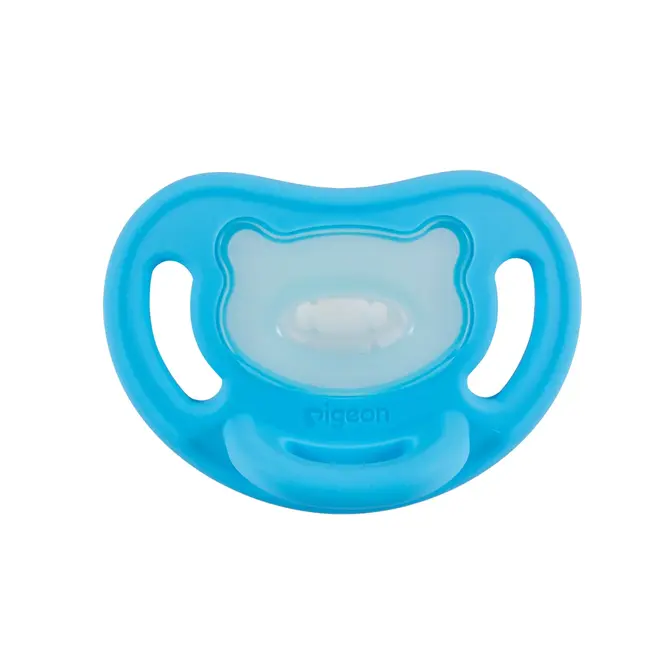 Pigeon - Soft Buddy Silicone Pacifier - L (sky blue)