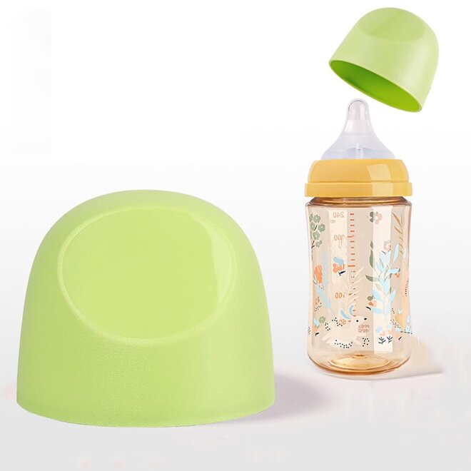 Pigeon - Wide Neck Feeding Bottle - Spare Hood  Red