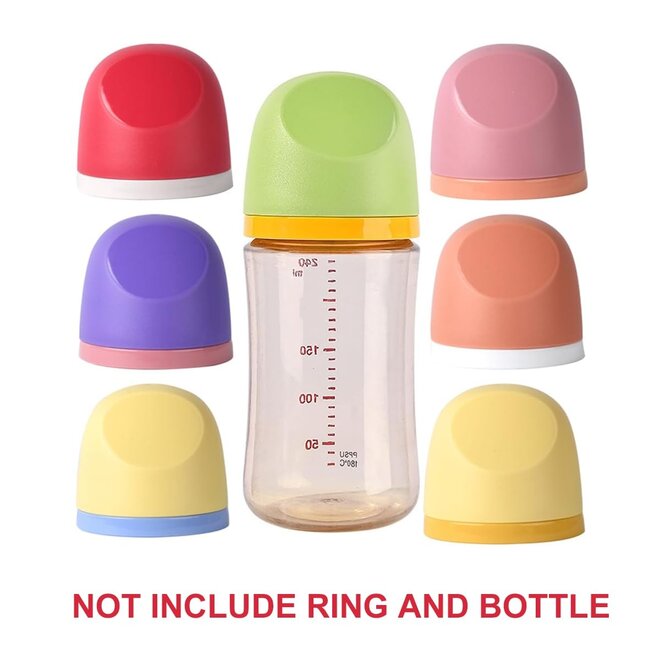 Pigeon - Wide Neck Feeding Bottle - Spare Hood  Red