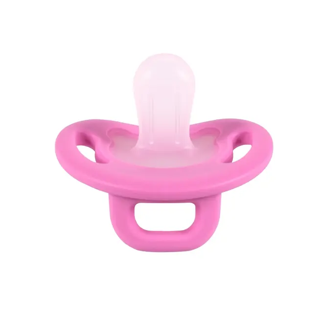 Pigeon - Soft Buddy Silicone Pacifier - L (rose red)