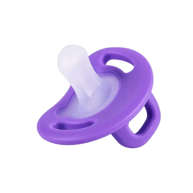 Pigeon - Soft Buddy Silicone Pacifier - M (purple)
