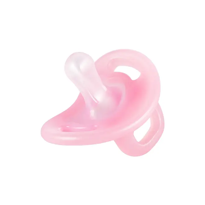 Pigeon - Soft Buddy Silicone Pacifier - S (light pink)