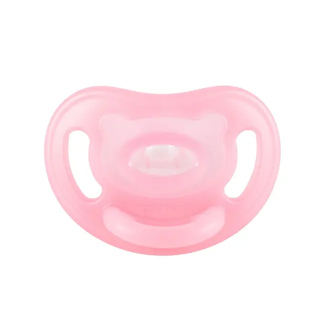Pigeon - Soft Buddy Silicone Pacifier - S (light pink)