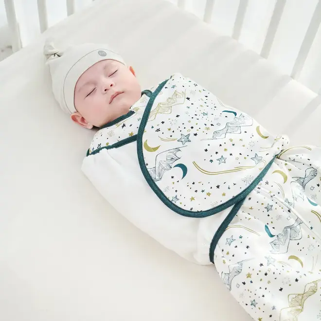 Swaddle Sleep Bag 1.0/1.5 - 66 - Stars White