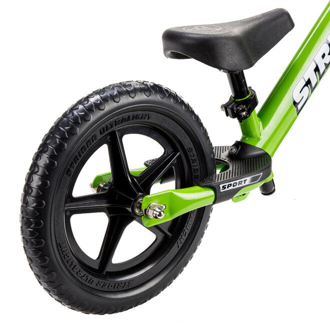 Strider 12 sport balance bike - green