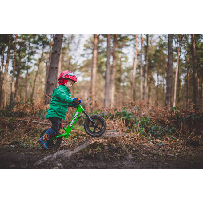 Strider 12 sport balance bike - green