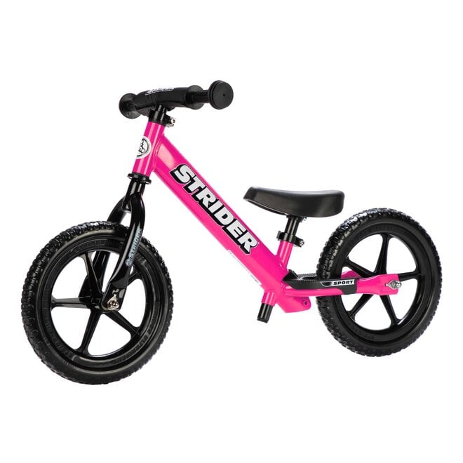Strider 12 sport balance bike - pink