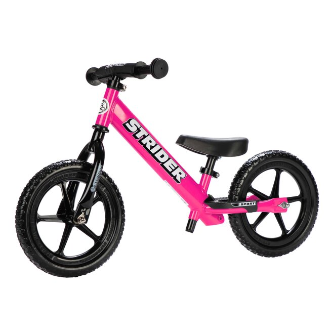 Strider 12 sport balance bike - pink