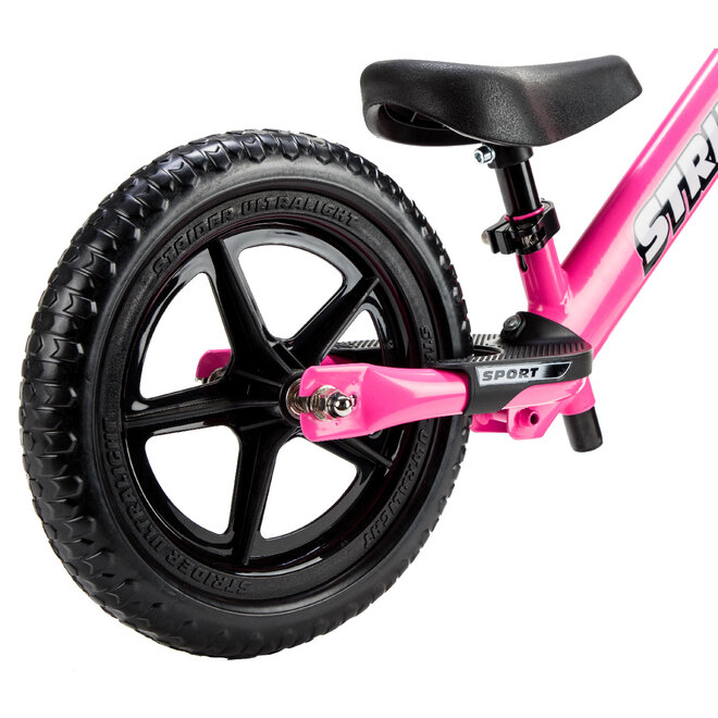 Strider 12 sport balance bike - pink