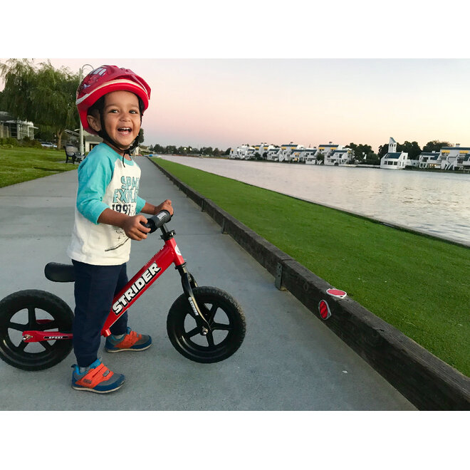 Strider 12 sport balance bike - red