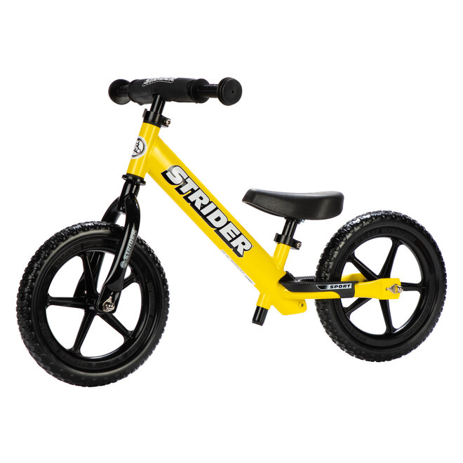 Strider 12 sport balance bike - yellow