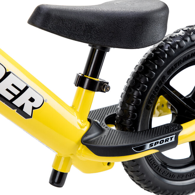 Strider 12 sport balance bike - yellow