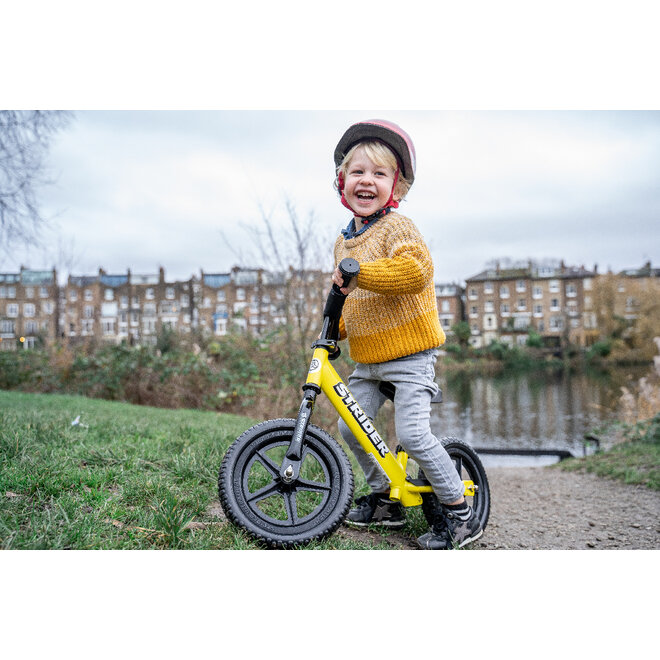 Strider 12 sport balance bike - yellow