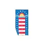 Play Towel - Lighthouse BLUE 140x70cm