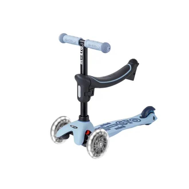Micro Rock & Go LED Scooter - Ocean SlateOcean