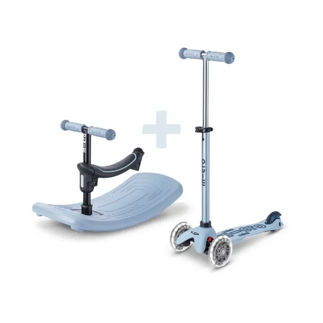 Micro Rock & Go LED Scooter - Ocean SlateOcean