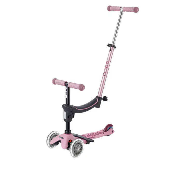 Micro Rock & Go LED Scooter - Dusty RoseDusty Rose