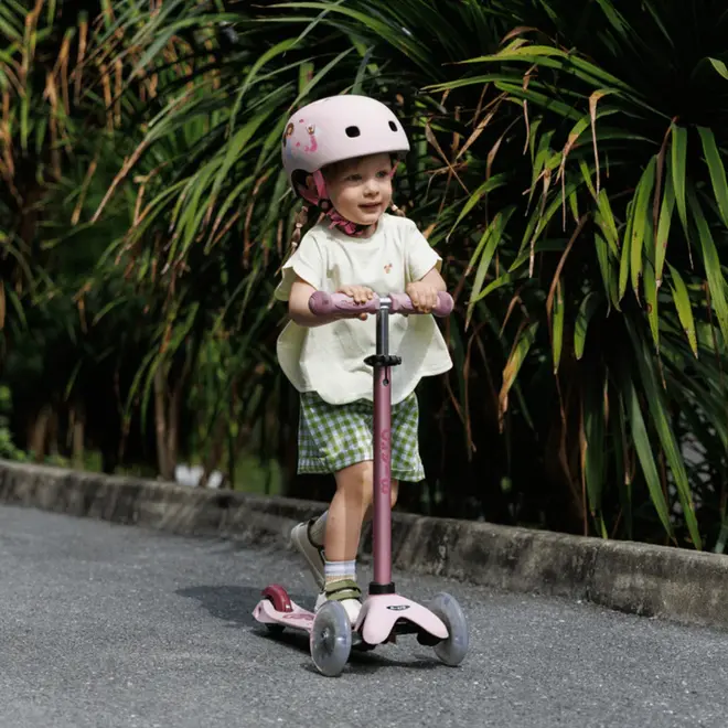 Micro Rock & Go LED Scooter - Dusty RoseDusty Rose