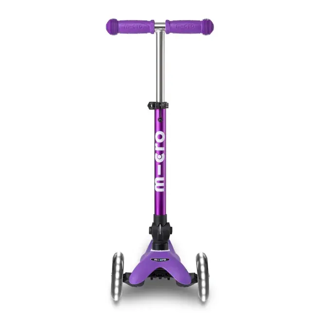 Micro Mini Foldable LED Scooter - PurplePurple