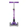 Micro Mini Foldable LED Scooter - PurplePurple