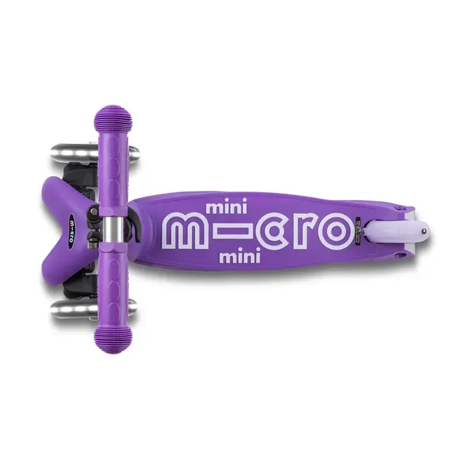 Micro Mini Foldable LED Scooter - PurplePurple