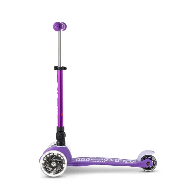 Micro Mini Foldable LED Scooter - PurplePurple