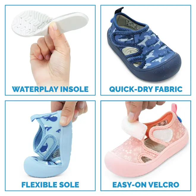 SunnyBreeze Sandals Blue Whale