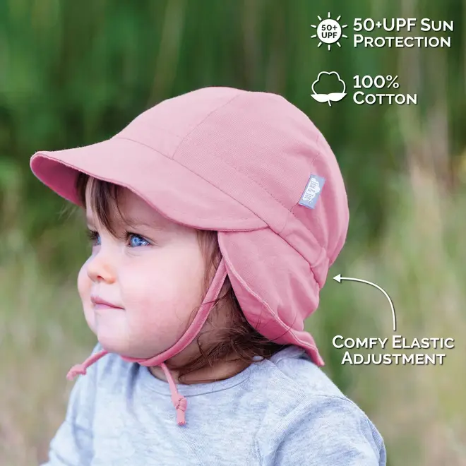 Sun Soft Baby Cap - Cotton Lavender