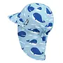 UV Baby Cap - UV Quick Dry Blue Whale